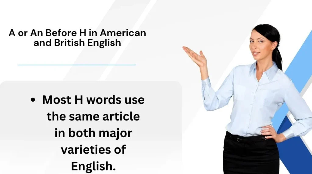 A or An Before H in American and British English
