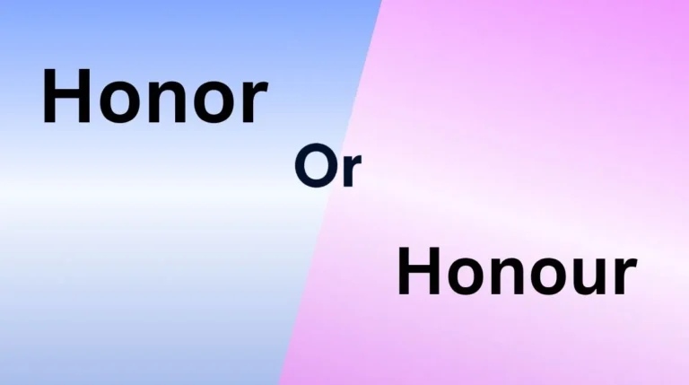 Honor or Honour