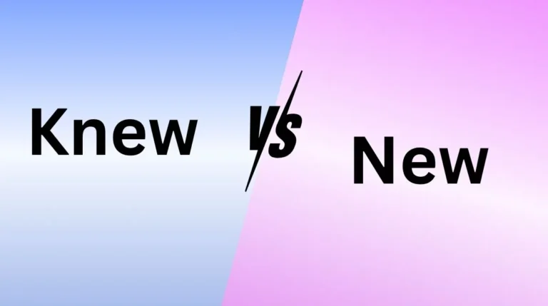 Knew or New