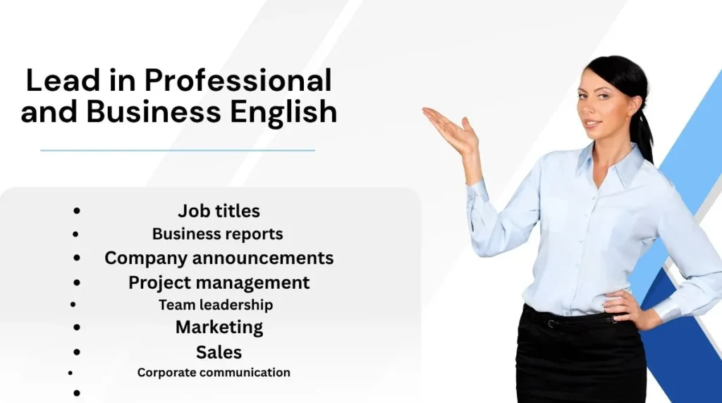 Lead in Professional and Business English