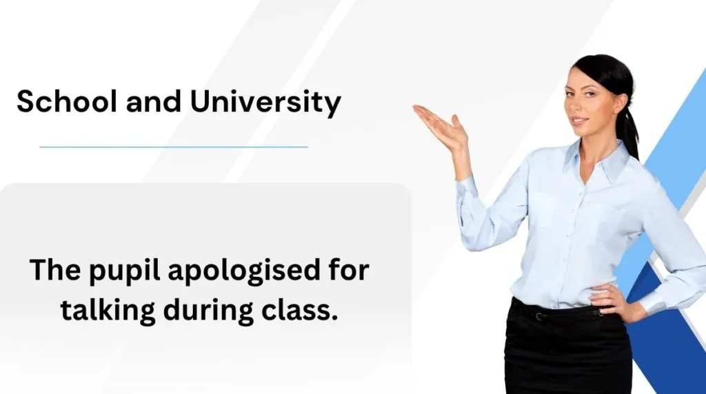 School and University